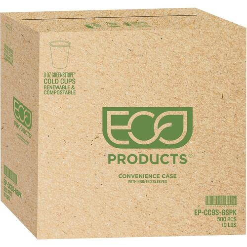 Eco-Products GreenStripe Cold Cups (EPCC9SGSCT)