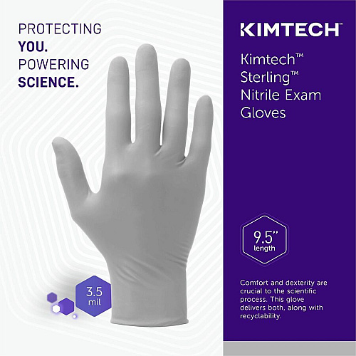 KIMTECH Sterling Nitrile Exam Gloves - 9.5" (50709CT)