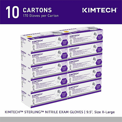KIMTECH Sterling Nitrile Exam Gloves - 9.5" (50709CT)