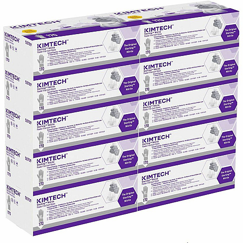 KIMTECH Sterling Nitrile Exam Gloves - 9.5" (50709CT)