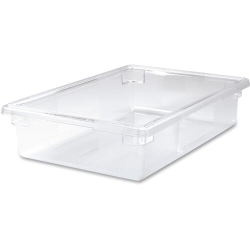 Rubbermaid Commercial 8-1/2 gallon Clear Food Tote Box (3308CLECT)