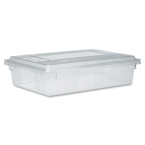 Rubbermaid Commercial 8-1/2 gallon Clear Food Tote Box (3308CLECT)