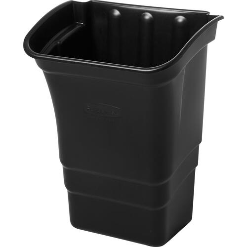 Rubbermaid Commercial Executive Service Cart Refuse Bin (335388BLACT)