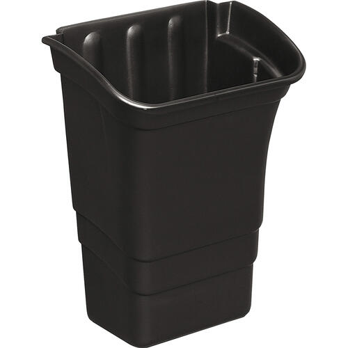Rubbermaid Commercial Executive Service Cart Refuse Bin (335388BLACT)