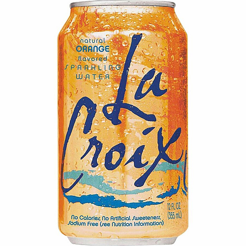 LaCroix Orange Flavored Sparkling Water (40129)