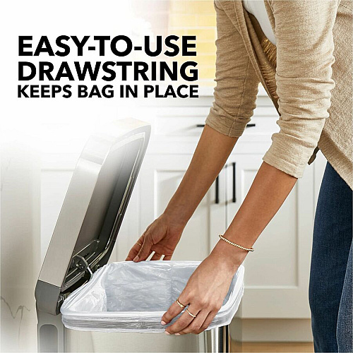 Glad ForceFlex Tall Kitchen Drawstring Trash Bags (79114)