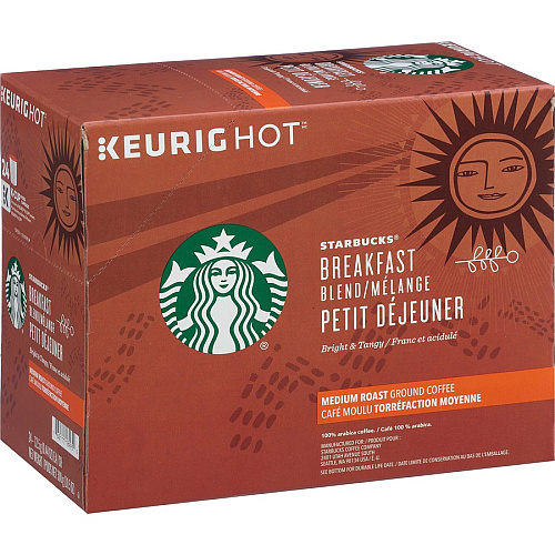 Starbucks K-Cup Breakfast Blend Coffee (12433992)