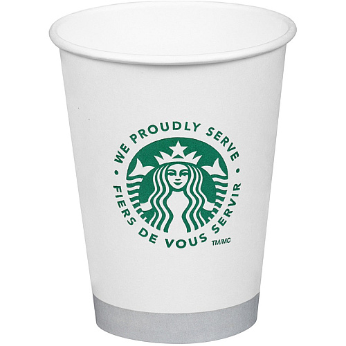 We Proudly Serve 12 oz Hot Cups (12434031)