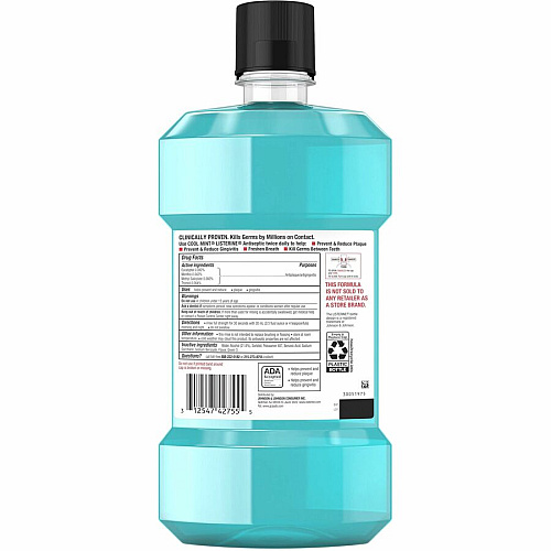 LISTERINE Cool Mint Antiseptic Mouthwash (42755CT)