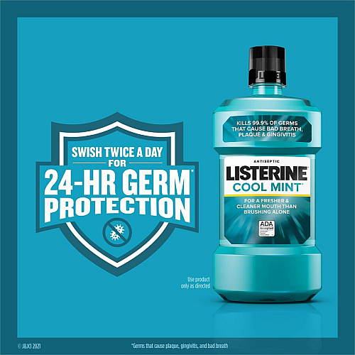 LISTERINE Cool Mint Antiseptic Mouthwash (42755CT)