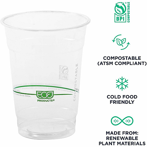 Eco-Products 16 oz GreenStripe Cold Cups (EPCC16GSACT)