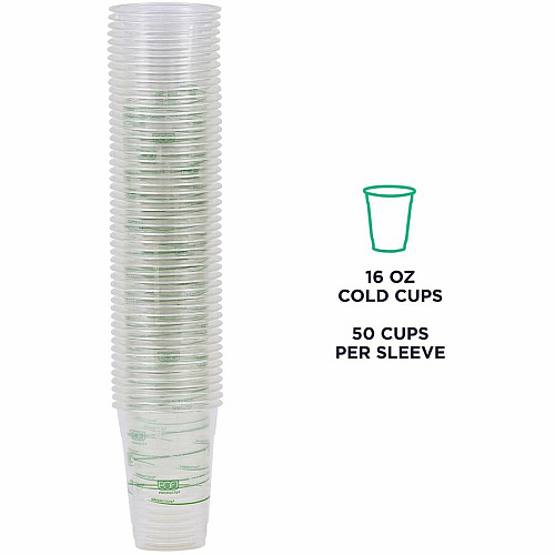 Eco-Products 16 oz GreenStripe Cold Cups (EPCC16GSACT)