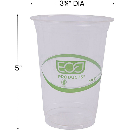 Eco-Products 16 oz GreenStripe Cold Cups (EPCC16GSACT)