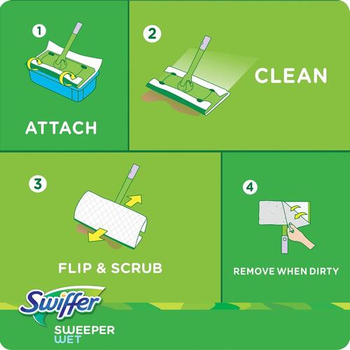 Swiffer Sweeper Wet Mopping Pad Refills - Gain Original Scent (95532)