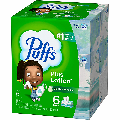 Puffs Plus Lotion Facial Tissue (39383)