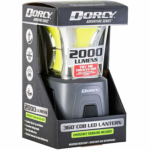 DORCY 2000 Lumen 4D Multi-function Lantern (413119)