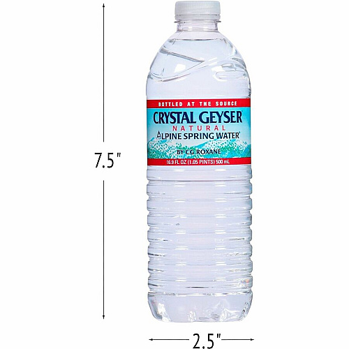 Crystal Geyser Natural Alpine Spring Water (35001)