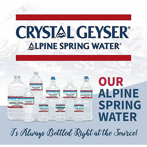 Crystal Geyser Natural Alpine Spring Water (35001)