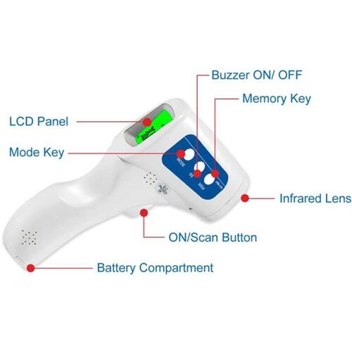 Sourcingpartner JXB-178 Non-Contact Digital Infrared Thermometer