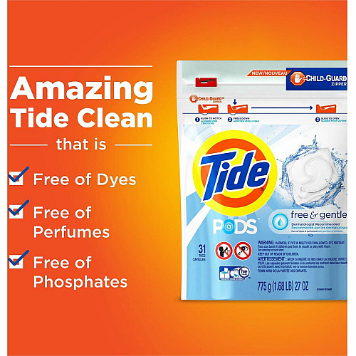 Tide Pods Laundry Detergent Packs (91798)