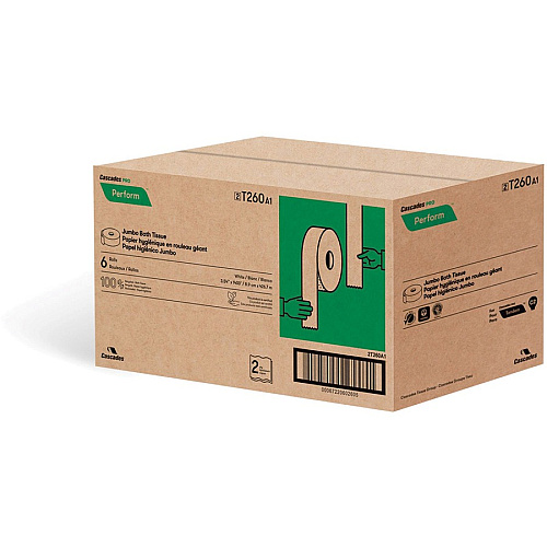 Cascades PRO Perform Jumbo Bathroom Tissue for Tandem (T260)