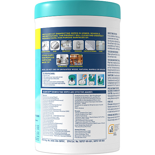Guy & O'Neill Clean Cut Disinfecting Wipes (00097)