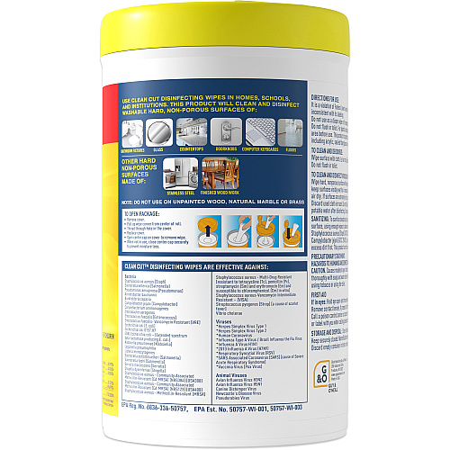 Guy & O'Neill Clean Cut Disinfecting Wipes (00095)