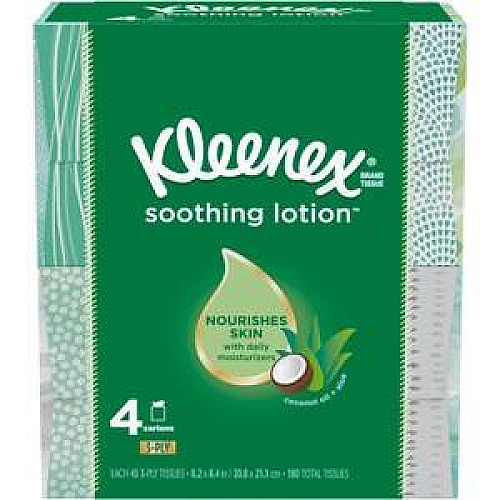 Kleenex Soothing Lotion Tissues