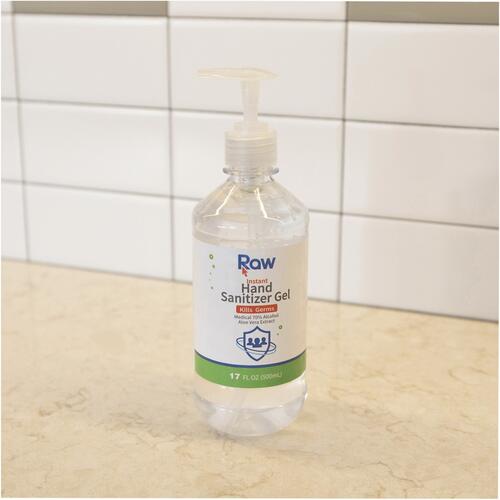 Raw Instant Hand Sanitizer Gel (ROHSCUST5V2)