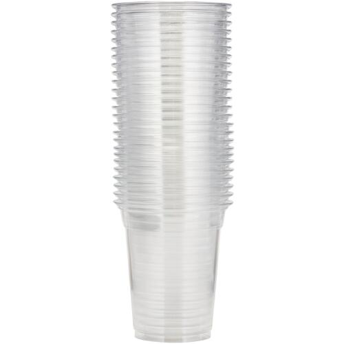 Dixie Clear Plastic Cold Cups (CPET12DXCT)