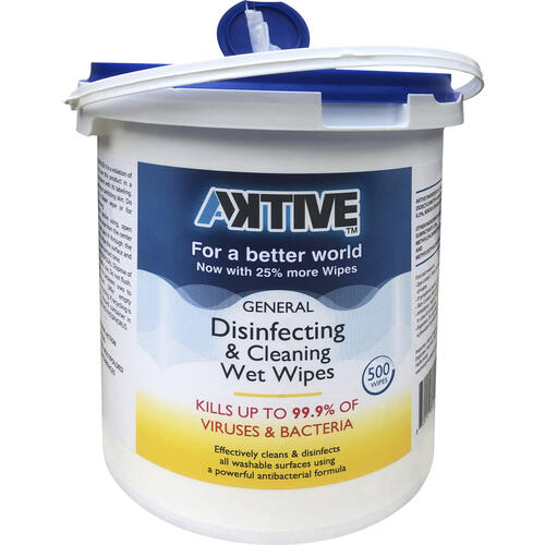 Aktive General Disinfecting & Cleaning Wet Wipes (AKWIPE)