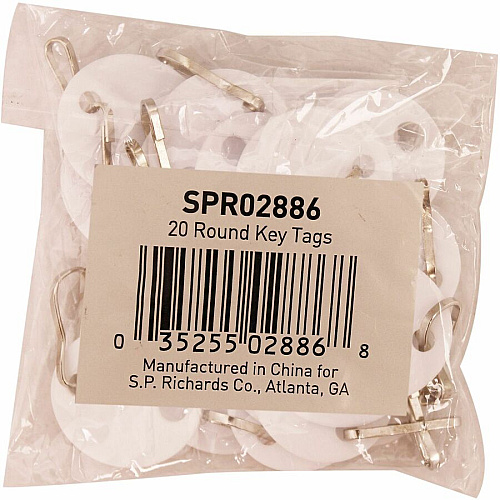 Sparco Oval Key Tags (02886)