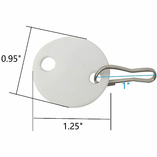Sparco Oval Key Tags (02886)