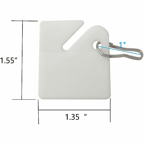 Sparco Square Key Tags (02887)