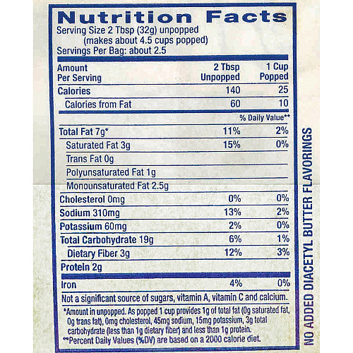 ACT II Butter Lovers Microwave Popcorn (23255)