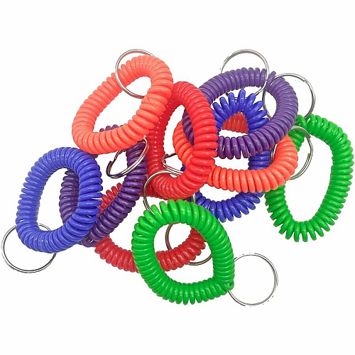 Sparco Split Ring Wrist Coil Key Holders (02884)
