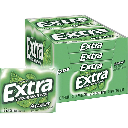 MARS Spearmint Flavored Chewing Gum (22037)