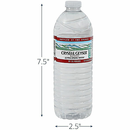 Crystal Geyser Natural Alpine Spring Water (24514)