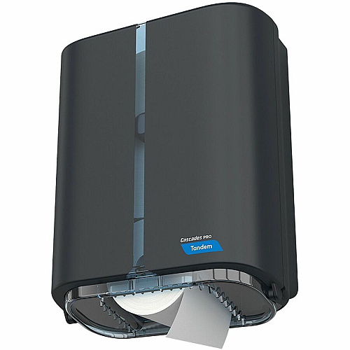 Cascades PRO Tandem Jumbo Toilet Paper Dispenser, Single Roll (C382)