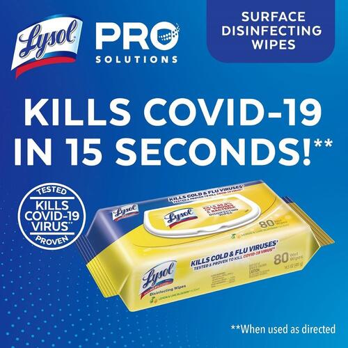 LYSOL Brand LYSOL Brand Disinfecting Wipes in Flatpacks (99716)