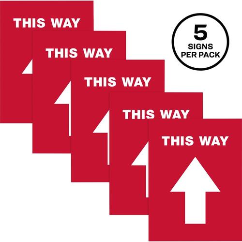 Avery THIS WAY Social Distancing Floor Decals (83091)