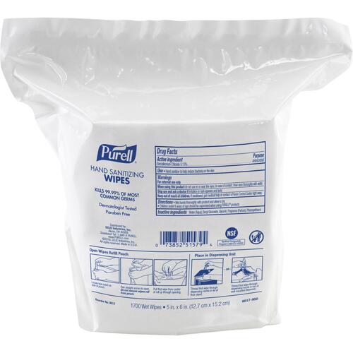 PURELL Refill Pouch Hand Sanitizing Wipes (951704)