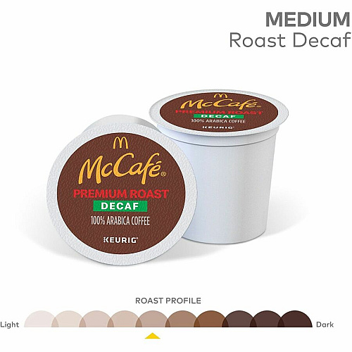 McCafe K-Cup Decaf Premium Roast Coffee (8044)