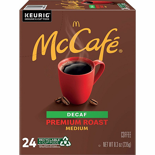 McCafe K-Cup Decaf Premium Roast Coffee (8044)