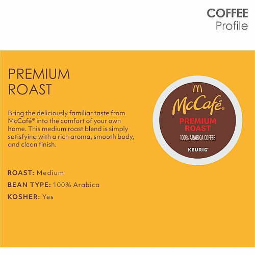 McCafe K-Cup Premium Roast Coffee (8037)