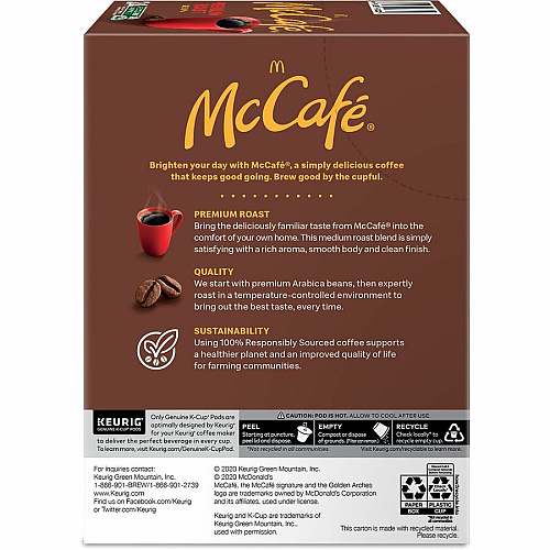 McCafe K-Cup Premium Roast Coffee (8037)