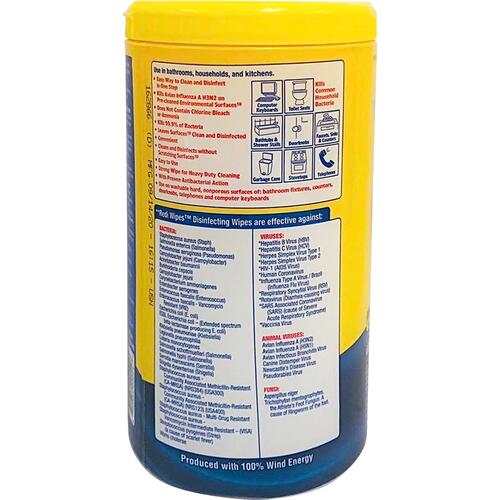 U.S. Nonwovens Disinfecting Redi Wipes (REDIW136CT)