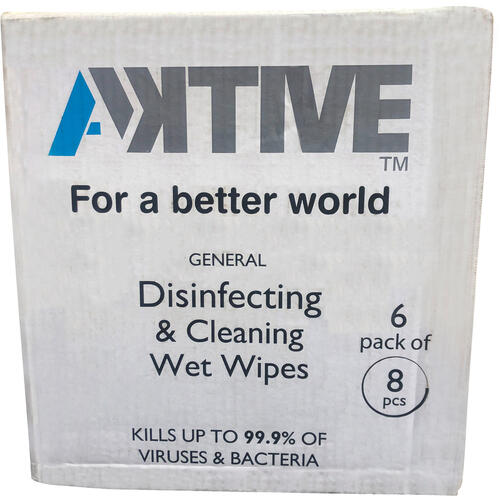 Aktive Disinfecting/Cleaning Wipes (AKWIPEX50)
