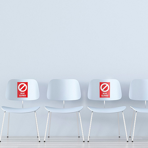 Avery Surface Safe SEAT CLOSED Chair Decals (83076)