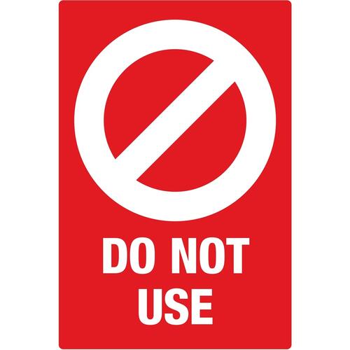 Avery Surface Safe DO NOT USE Table & Chair Decals (83078)